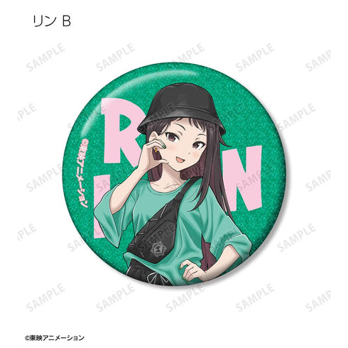 『ガールズバンドクライ』描き下ろし 私服ver. トレーディンググリッター缶バッジ(単位/BOX)